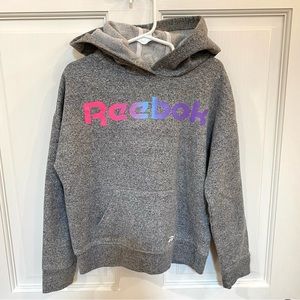 Reebok girls grey hoodie size 7